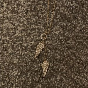 Victoria secret angel wings necklace